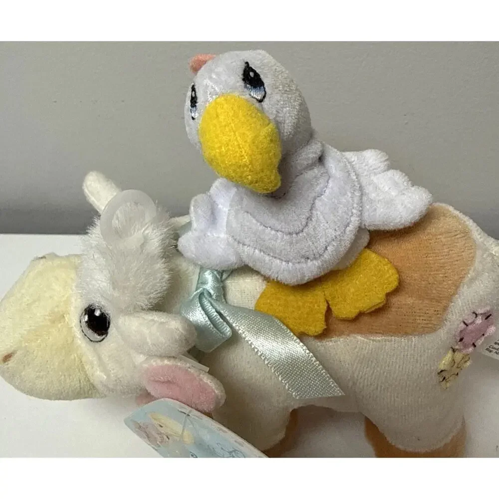 1999 Precious Moments Plush Cow Goose Luv N Care Baby Collection NWT Tag